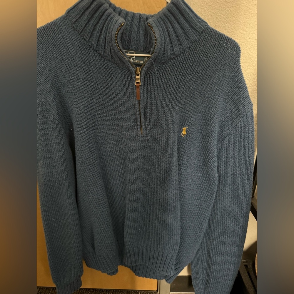 Vintage Polo Ralph Lauren Zip Up Sweater